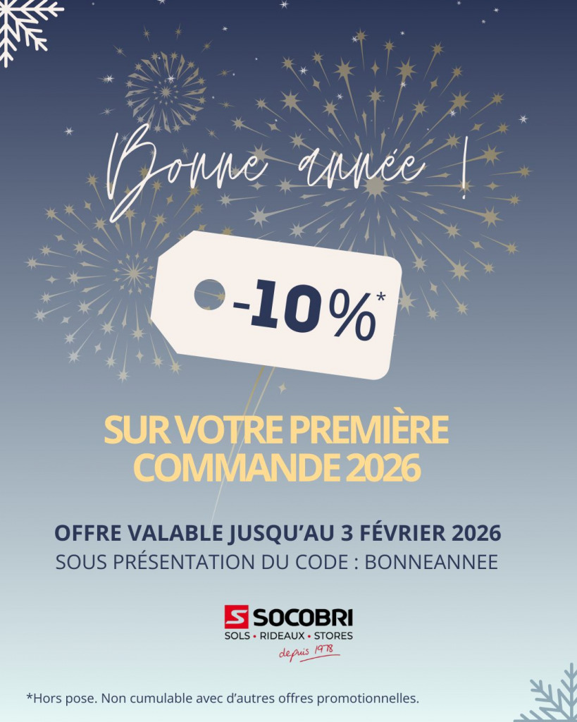 -10% sur votre première commande