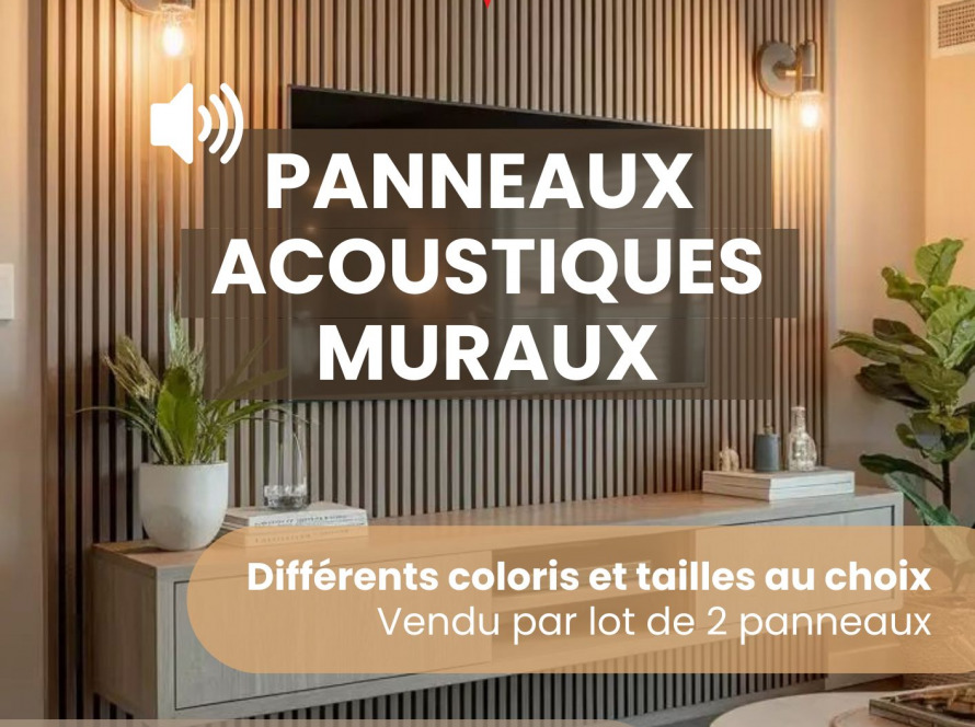 Panneaux acoustiques muraux